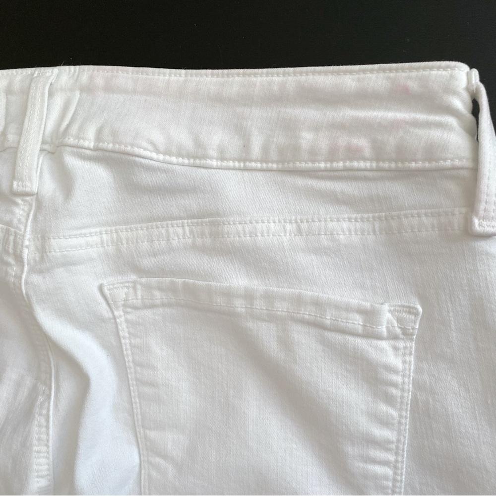 NWT 🤍 NYDJ Marilyn Straight Leg White Denim Jeans, 32” Inseam, Size 12 #MFOZ2013 - Picture 9 of 16